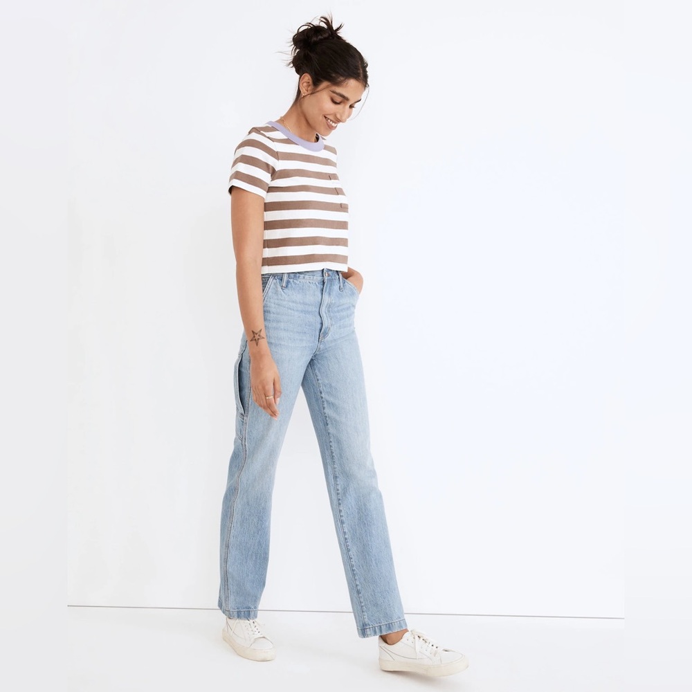 Madewell Perfect Vintage Straight Jean: Carpenter Edition, 28 - Picture 3 of 10